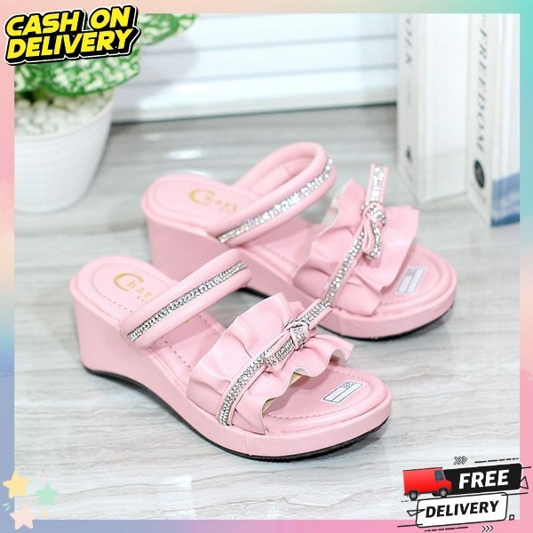 High Heels Haigh Heel Fashion Ank Hels Hils Formal Amak Sandal Jinjit Anak Perempuan Ulangtahun Keki