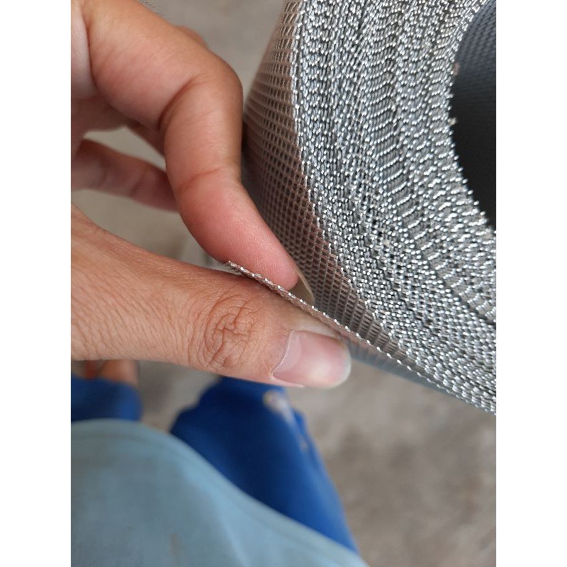 Kawat Nyamuk Alumunium Tebal / Jilu Mesh / Kawat Parabola Alumunium Tebal