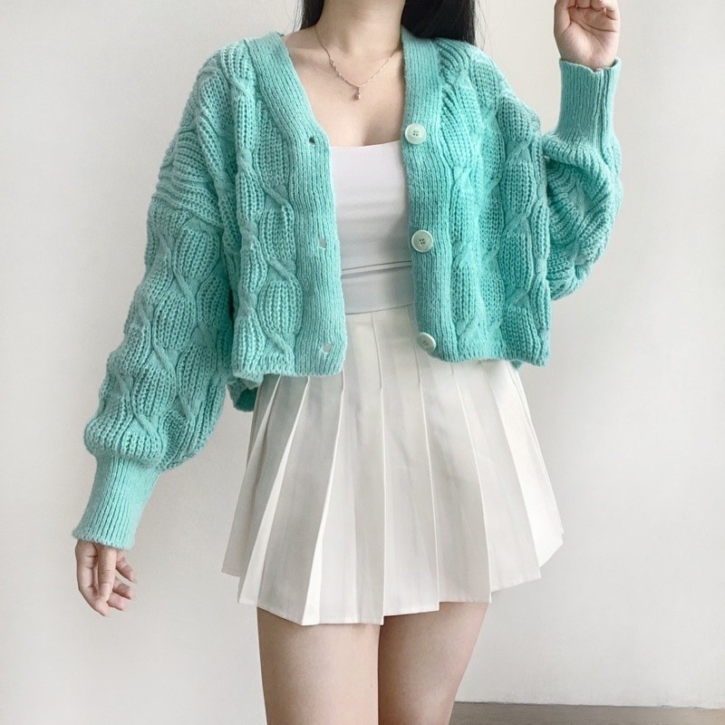 [COLD COLLECTIONS] alter.cloth - AMBER CARDI Kardigan Wanita Batwing Korea Atasan Lengan Panjang