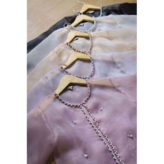 [COLD COLLECTIONS] OUTER ORGANZA CARISSA OUTFIT KONDANGAN ORGANZA FULL PAYET