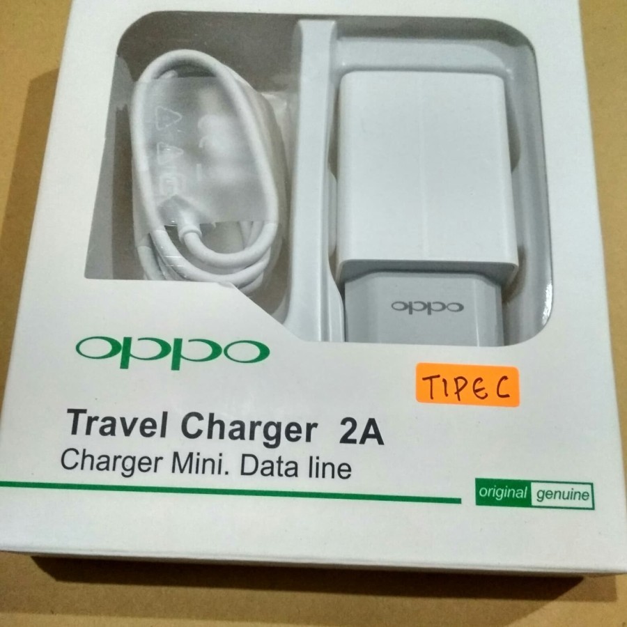 ORIGINAL Charger Oppo A16 A53 A92 A18 A5 A52 A9 2020 Type C Fast Charging Casan Cas Hp TYP C Ori