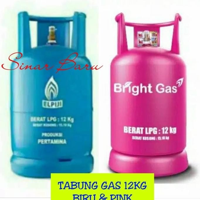 Tabung Gas Elpiji 12Kg + Isi Full / Tabung Gas 12Kg + Isi