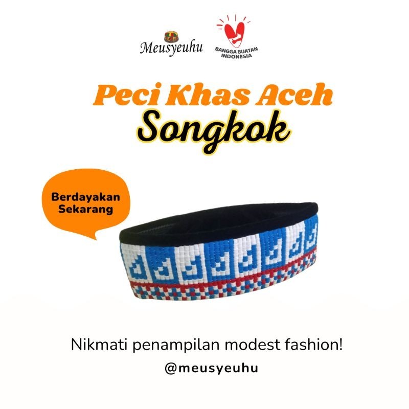 PECI SONGKOK RAJUT ACEH