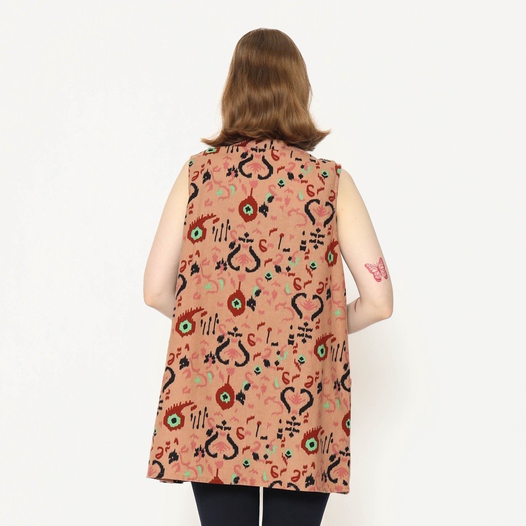 [COLD COLLECTIONS] Rodeo - Cardigan Wanita - Adsila Cardigan Top - Brown