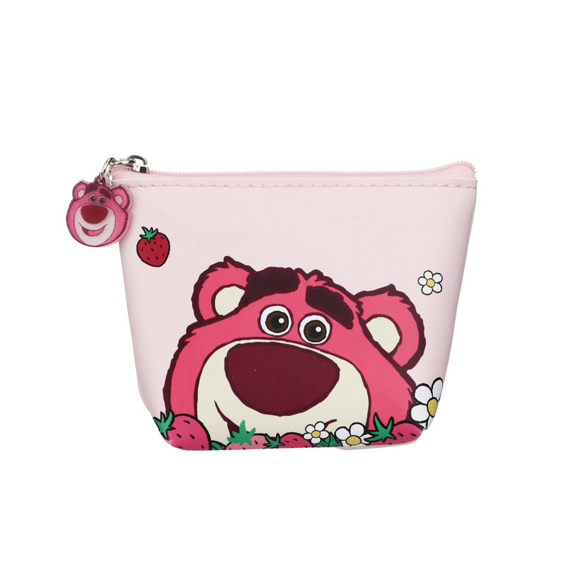 Bali COD Miniso Denpasar Disney Lotso Collection Trapezoid Coin Purse Disney Pixar Lotso Disney Lots
