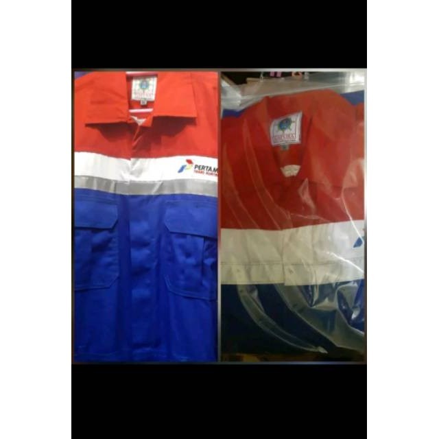 [FRESH STYLE] GET IT NOW Coverall pertamina GAPURA SCOOTLITE 3M 100%ORIGINAL PERTAMINA