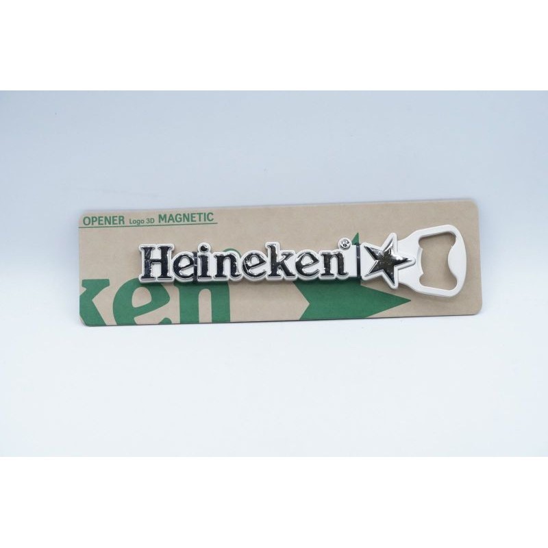 Heineken Bottle Opener Magnet Kulkas Pembuka Botol Merchandise Amsterdam