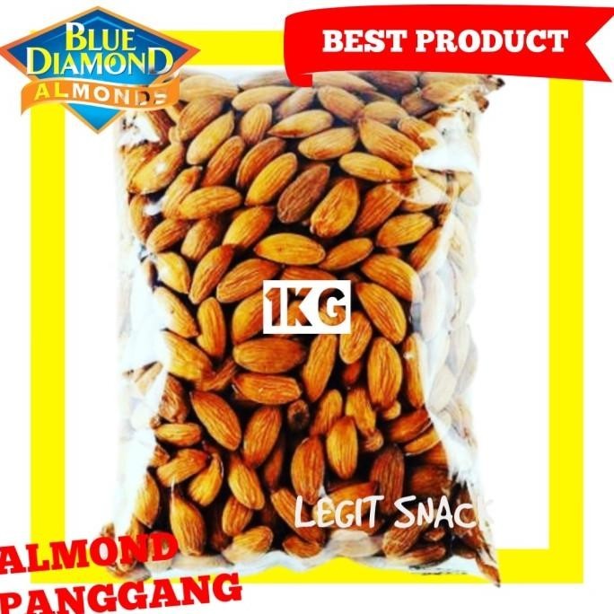 

Terbaik Kacang Almond Panggang Kupas Blue Diamond Oven Almond Roasted 1 Kg Pengiriman Cepat