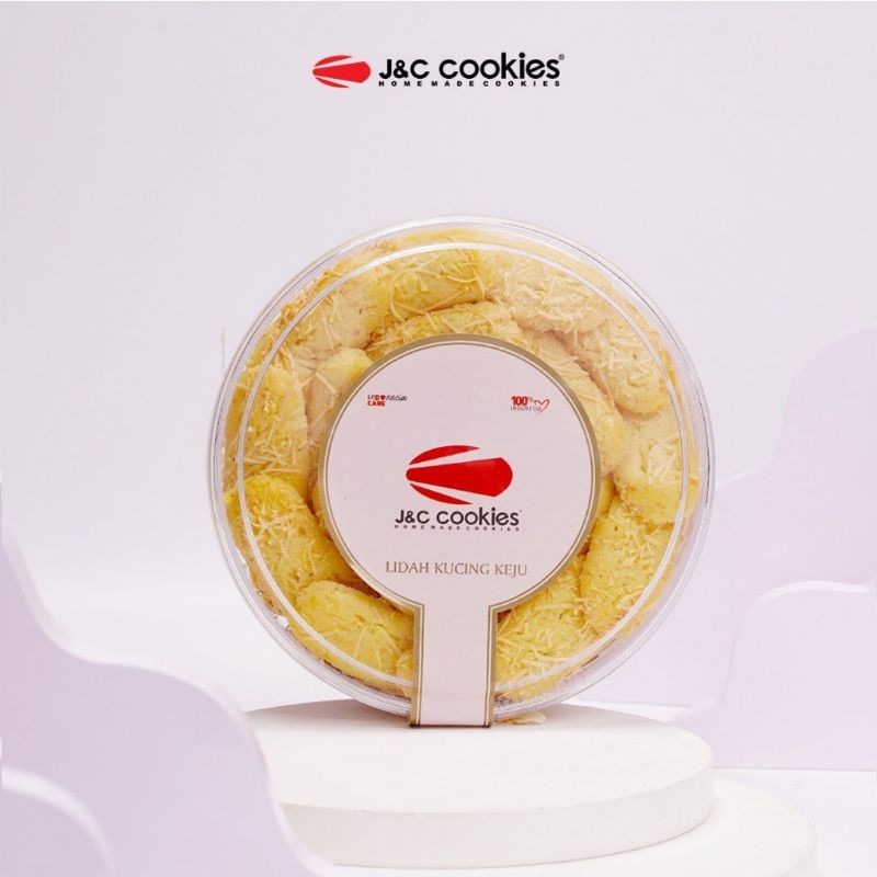 Kue Kering Lidah Kucing Keju JNC J&C Cookies Reguler