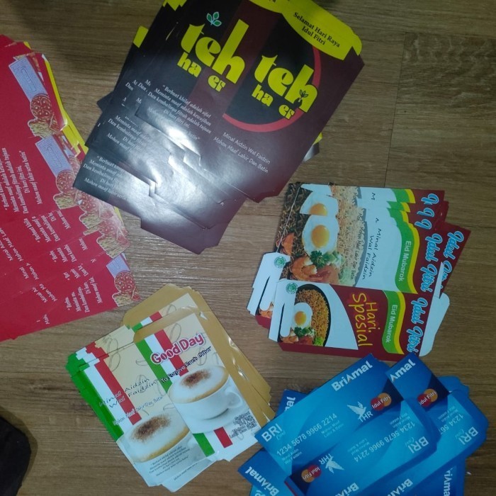 

Paket Amplop Lebaran Reseller 500 Lembar