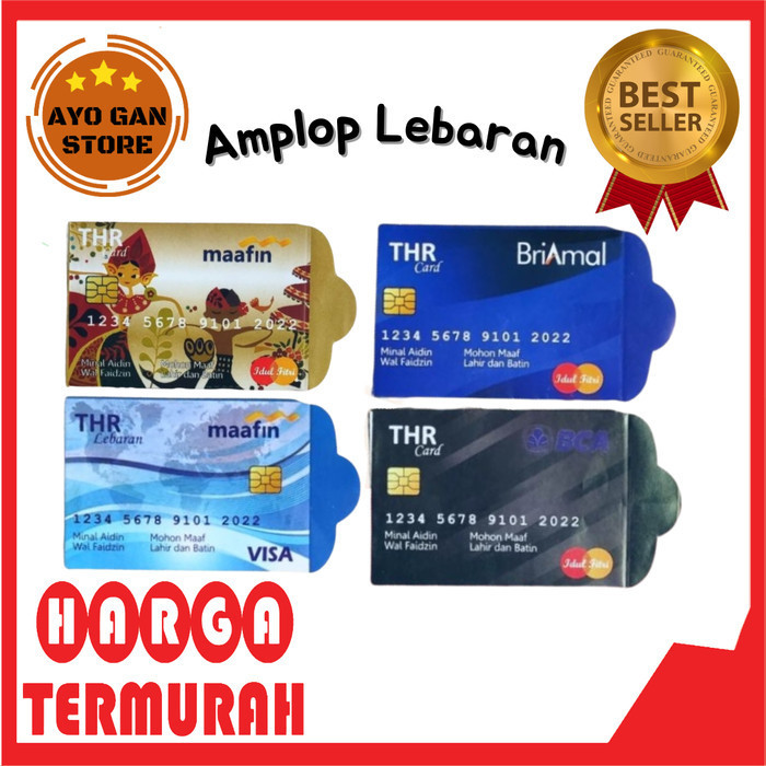 

Amplop Lebaran Idul Fitri Motif Atm Isi 10Pcs - Mandiri