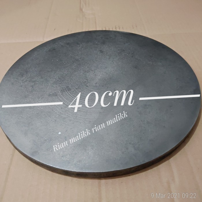 

Cetakan Kue Crepes Ukuran 40 Cm Bahan Besi Baja Tebel