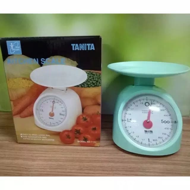 

Tanita Timbangan Bahan Kue, Dapur 2 Kg Original 1122 Manual