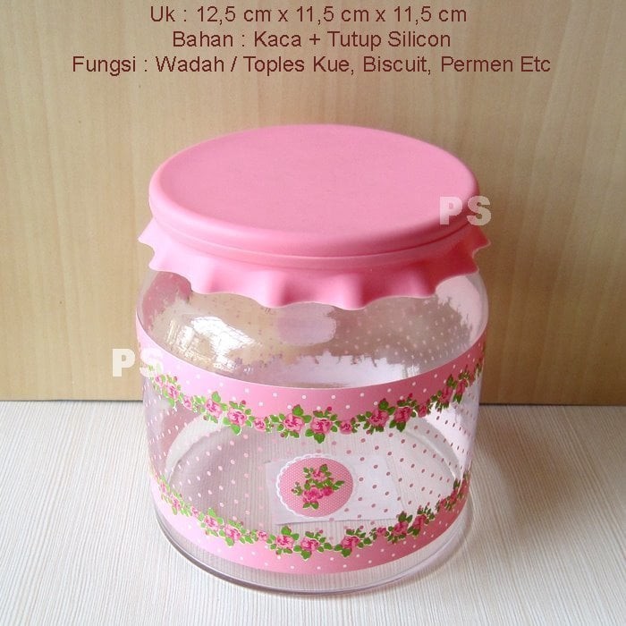 

Toples Kue Bahan Kaca Shabby Chic
