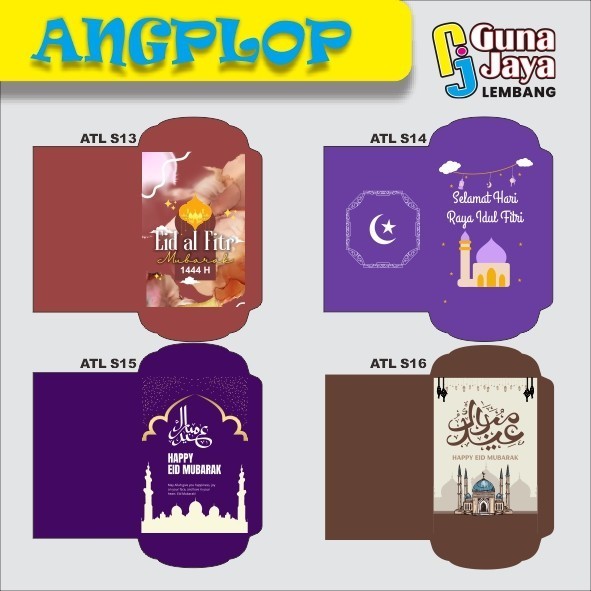

Amplop Lebaran / Amplop Thr / Amplop Idul Fitri Custom 7X11,5Cm