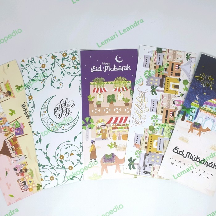 

Amplop Angpau Lebaran - Idul Fitri 1 Pack Isi 10 Amplop Kode : Al-04