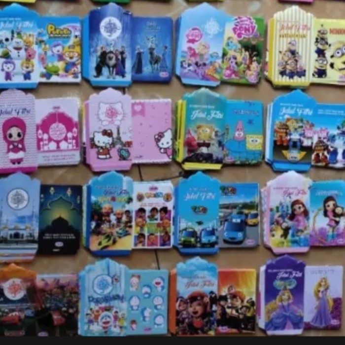 

Amplop Lebaran Kter Kartun Favorit Isi 10 Pcs