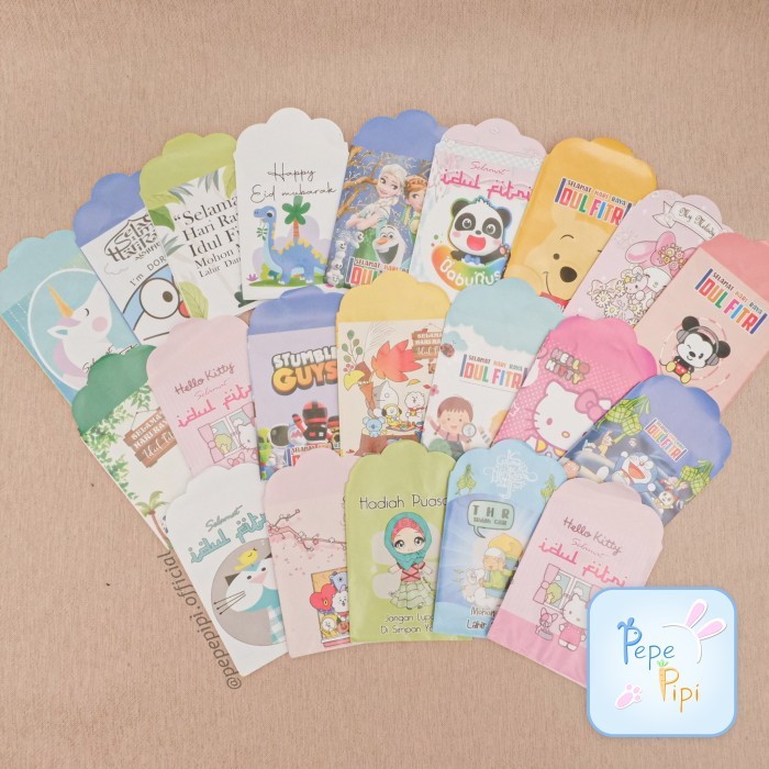 

Amplop Lebaran Angpau Uang Idul Fitri Isi 8 Pcs 11 X 6,7 Cm