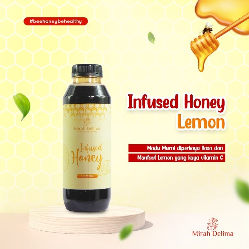 

Infused Honey - Madu Lemon - 500 ml