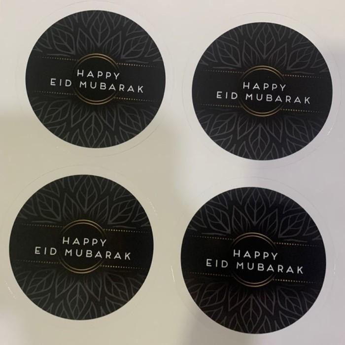 

Stiker Bulat Lebaran Sticker Toples Kue Kering Label Tema Idul Fitri 020