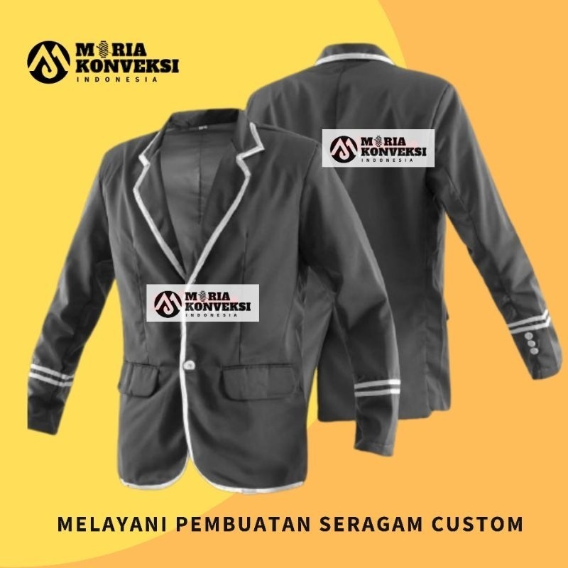 [MADE BY QUALITY] READY STOK Jas Formal Almamater Osis (Bisa Tambah Bordir)