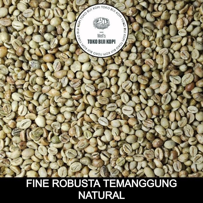 

GREEN BEAN / KOPI MENTAH FINE ROBUSTA TEMANGGUNG - 1 KG Best Seller