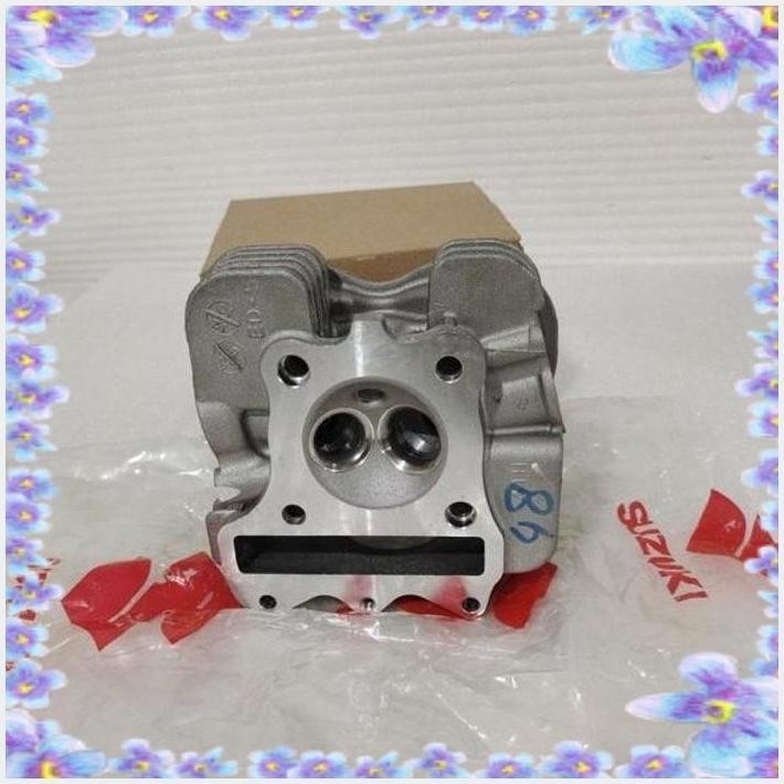 [PTS] CYLINDER HEAD BLOK BLOCK HEAD SUZUKI SPIN 125 ORIGINAL 11110B46G00N000