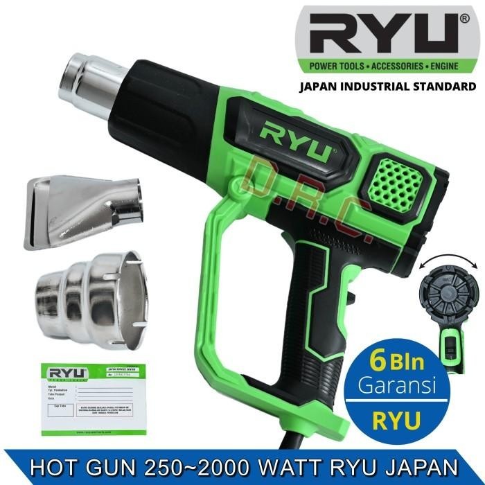 Tekiro Ryu Heat Gun Hot Gun Ryu Rhg 600-3 Mesin Pemanas