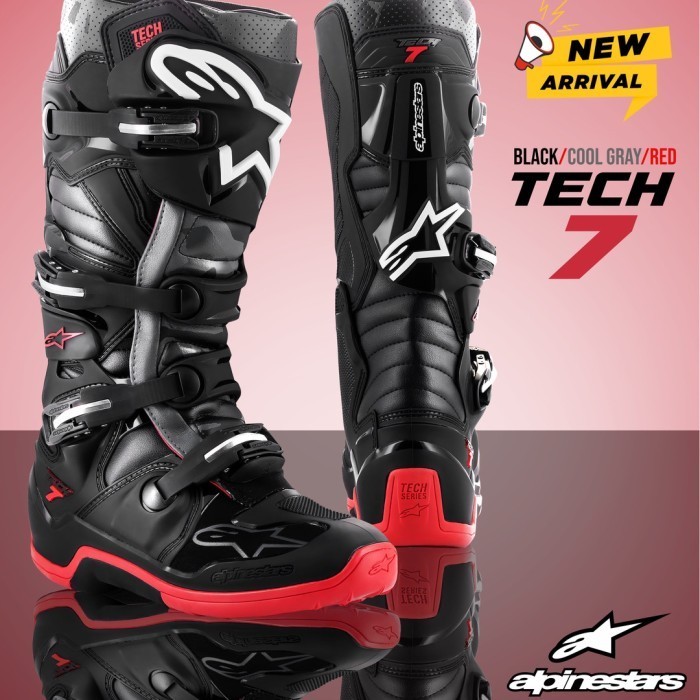 PROMO SEPATU ALPINESTAR TECH 7 NEW MODEL #ORIGINAL