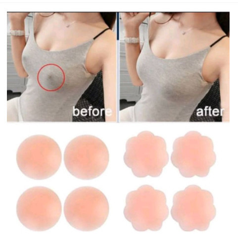 *****] Nipple Silicone Pads/ Bra Penutup Putting