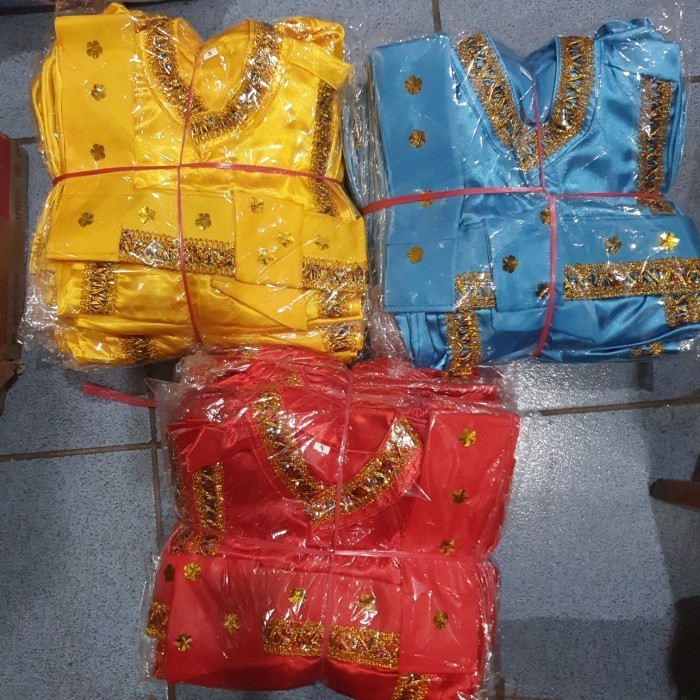 New Baju Bodo Laki Anak TK- SD / Baju Makasar Laki / Baju Bugis Laki