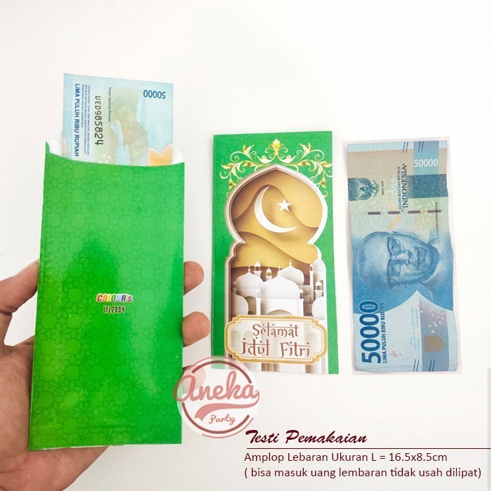 

Amplop Lebaran Idul Fitri L / Angpao Idul Fitri / Amplop Masjid