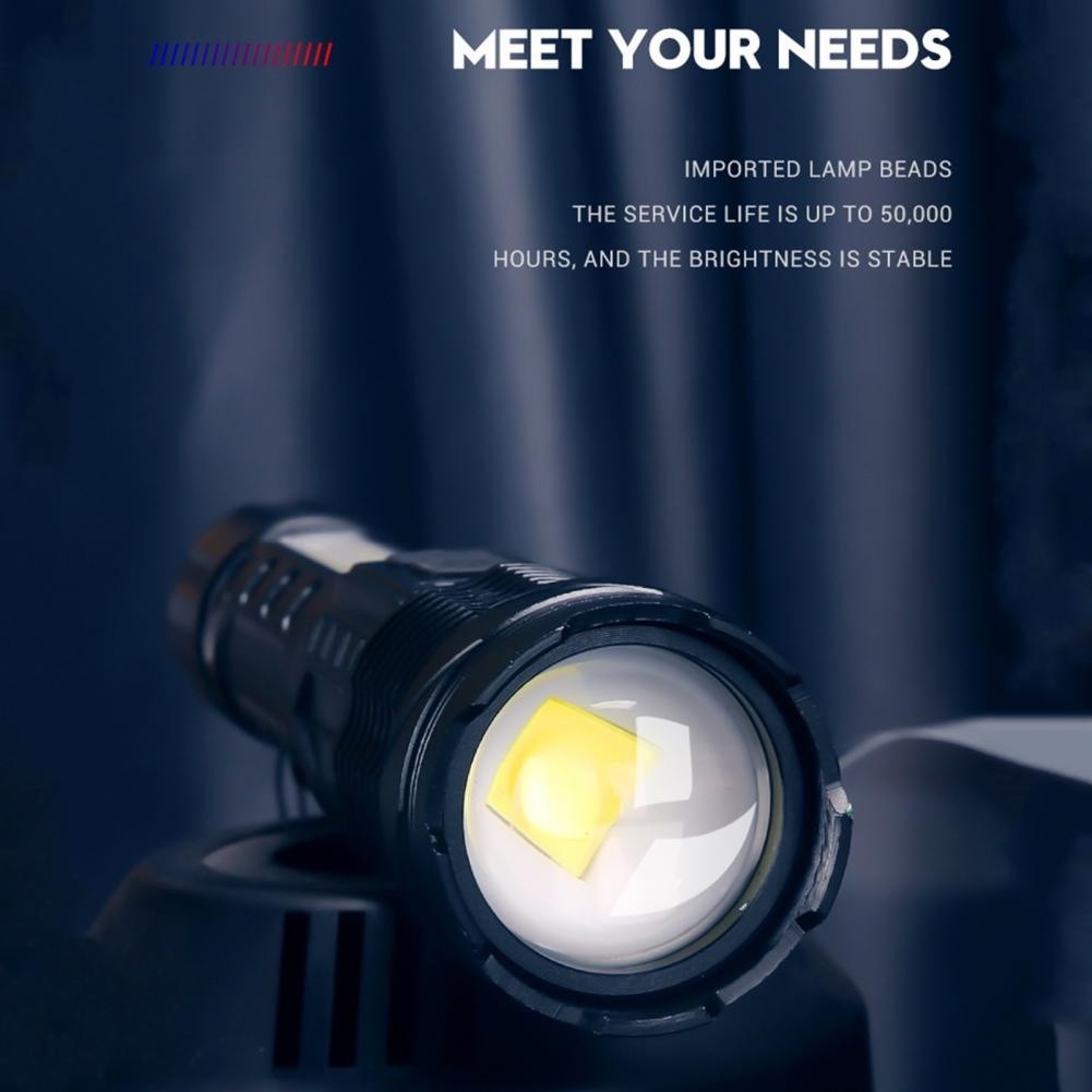 SENTER SWAT POLICE TERBAIK / SENTER LED RECHARGEABLE / SENTER CAS USB