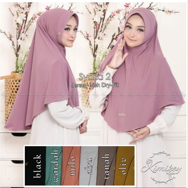 KIMIKEY SYAZA HIJAB INSTAN SYARI