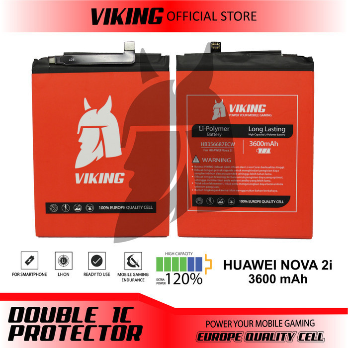NEW SERIES VIKING BATERAI HUAWEI NOVA 2I / NOVA 3I HB356687ECW DOUBLE POWER QUALITY ORIGINAL