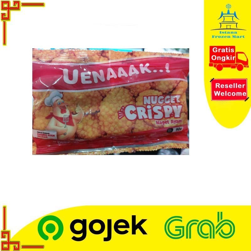 

Uenaaak BELFOODS Nugget Crispy Naget Ayam 90 GR