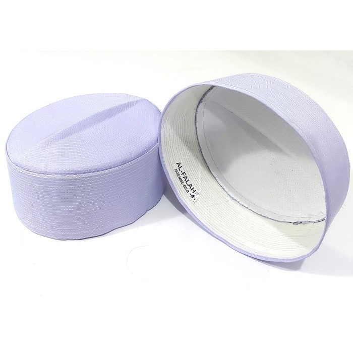 #####] Peci Sahara Kopiah Songkok Haji Batok Putih Dewasa