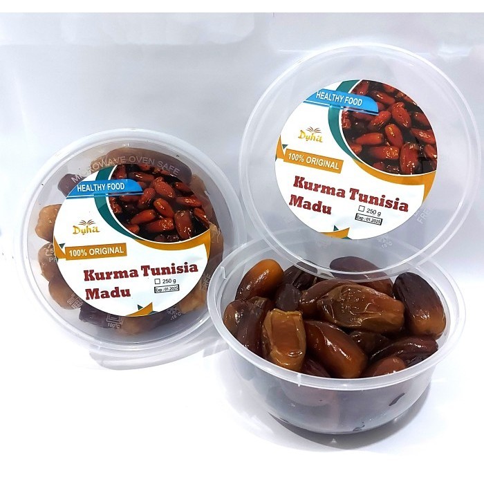 

] Kurma Tunisia Madu 250 GR / Kurma Tunis Madu Basah Fresh Original