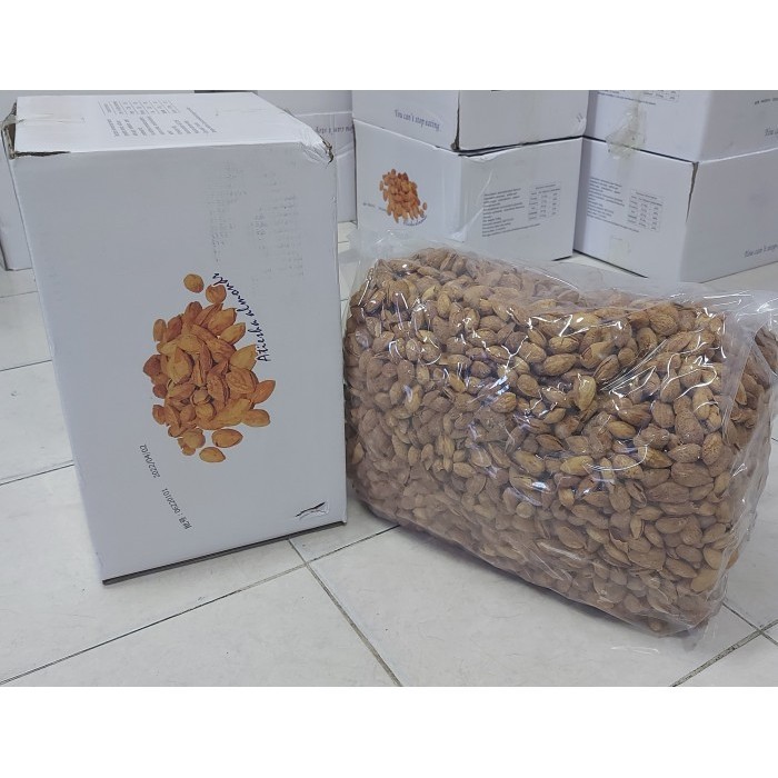 

@#@#@#] Kacang Almond DUS-10KG Almon Panggang Kulit Cangkang Roasted In shell