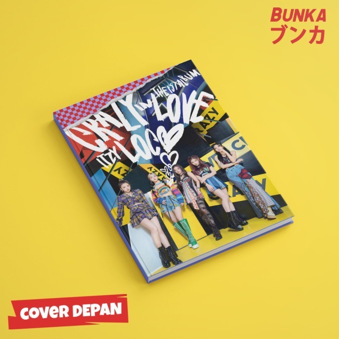 

Kusus Hari Ini Notebook Kpop Itzy Crazy Love Hardcover A5 Buku Tulis Catatan Notes Terlaris
