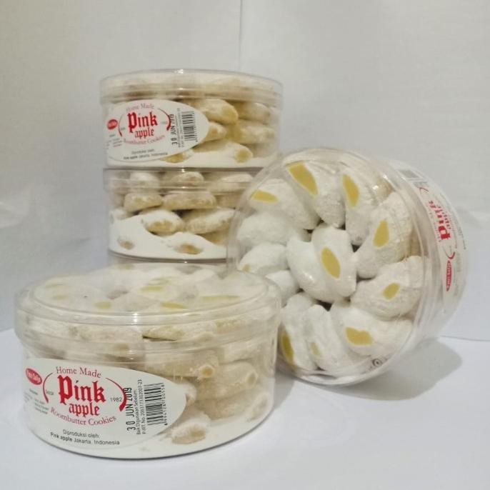 

Kue Kering Pink Apple Nastar - Kastengel 600 gram TD