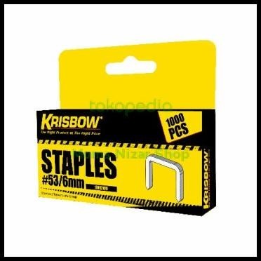 

TERMURAH KRISBOW ISI ULANG STAPLES STAPLER 53/12 MM BAGUS BERKUALITAS TINGGI !!!!!!