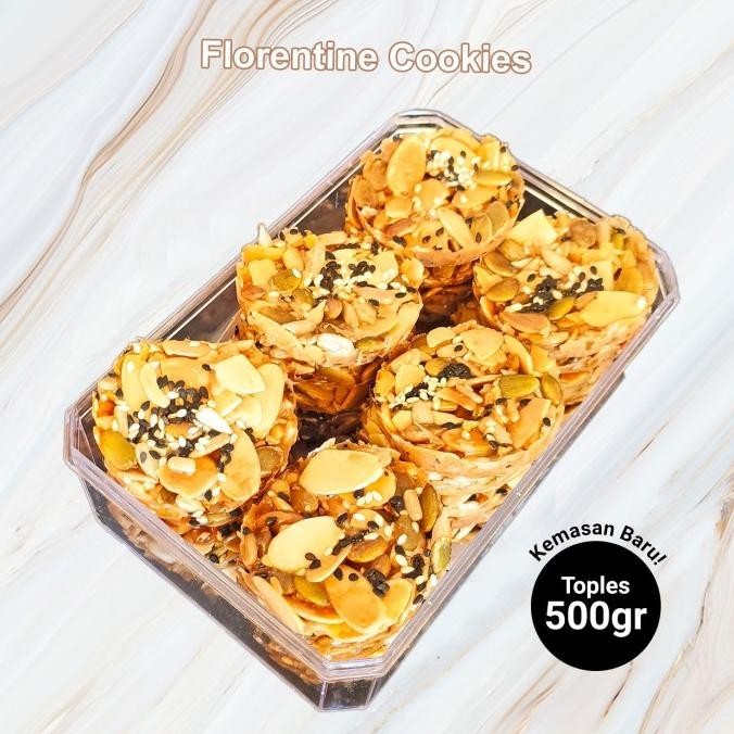 

Florentine Cookies / Crispy Mixed Nuts Florenta Kue Kering Premium Top TK