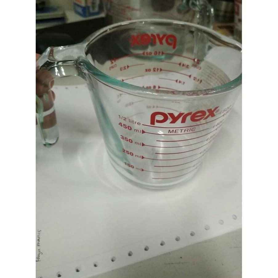 COD Gelas ukur 2 cup 500 ML Pyrex