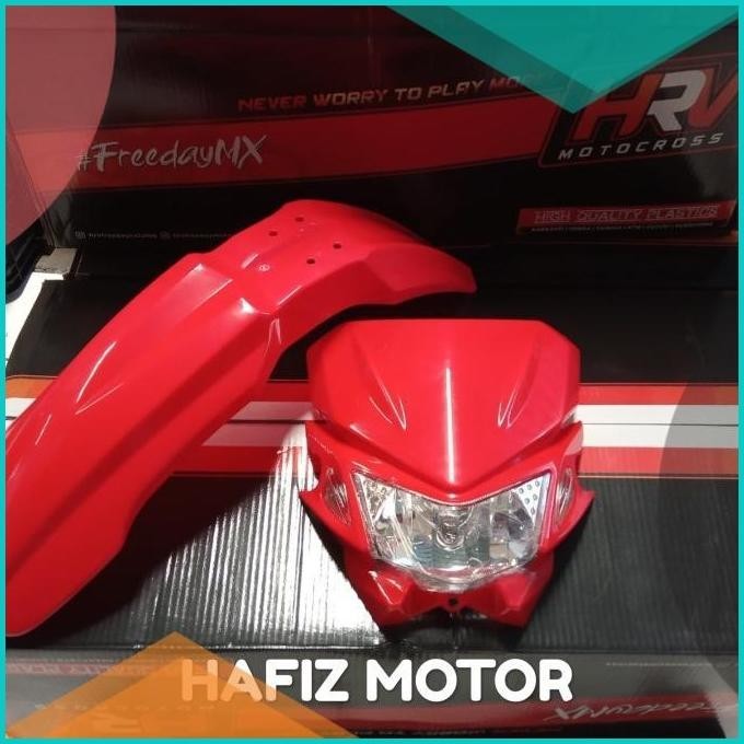 spakbor depan klx 150 slebor depan klx 150 superomoto headlamp klx 150
