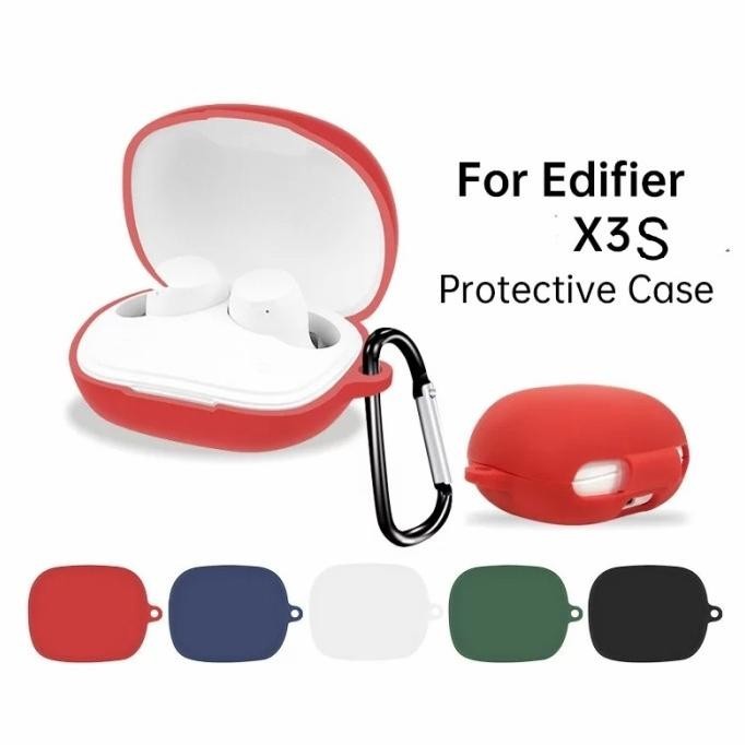 Case Casing Silicone Protective Edifier X3S + Carabiner