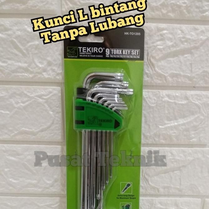 KUNCI L BINTANG TEKIRO NON LUBANG / KUNCI L BINTANG TEKIRO