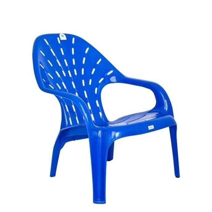 Terlaris Green Leaf 1175 Bangku Santai Kursi Sandar Swiss Plastik Sriagungjaya