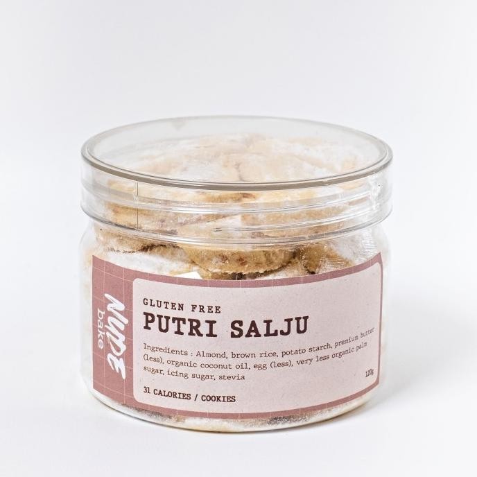 

New Sale Putri Salju Gluten Free Cookies | Low Calories & Butter Free Healthy Original