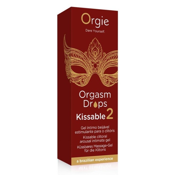 READY Orgie orgasm drops kissable 2 - superior quality orgasmic gel